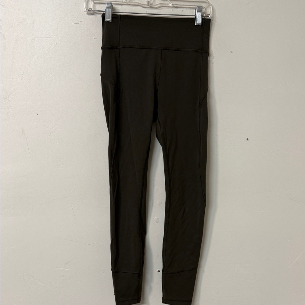 Lululemon Athletica Dark green brown Leggings